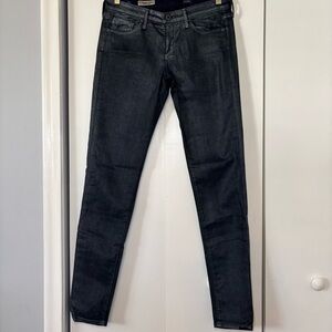 AG Adriano Goldschmied Absolute Legging Extreme Skinny Metallic Jeans Women's 27